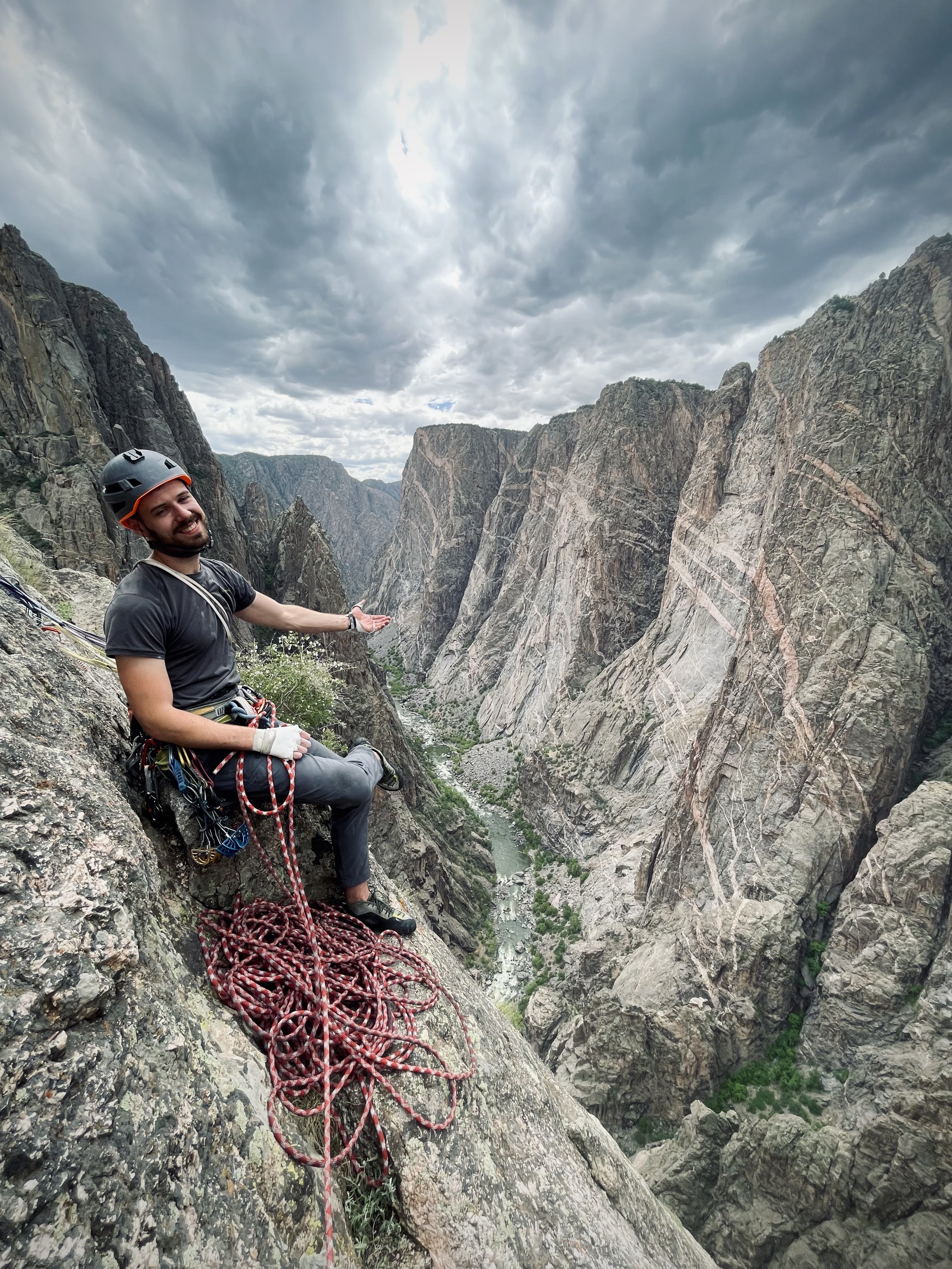 Jared at the Black Canyon of the Gunnison